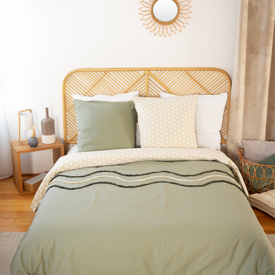 Parure de lit en toile de coton Linea Multicolore