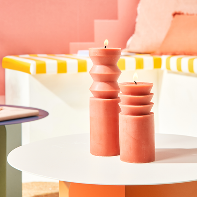 AMADEUS CADES Bougie Escale pm Terracotta