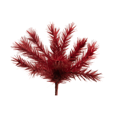 AMADEUS CADES Fleur synthétique Sienna Rouge