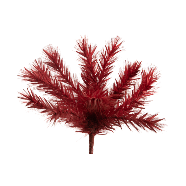 Amadeus Cades Fleur artificielle SIENNA coloris rouge