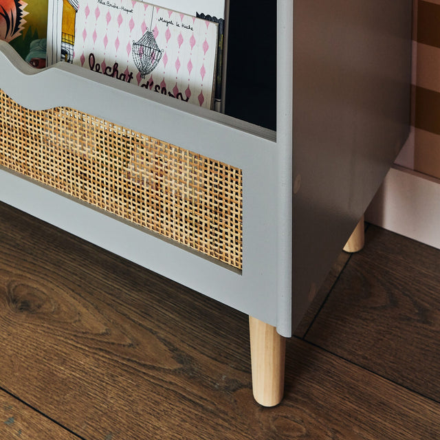 Ostaria Bibliothèque Enfant EZRA coloris gris souris