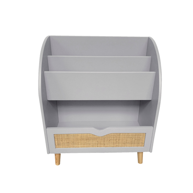 Ostaria Bibliothèque Enfant EZRA coloris gris souris