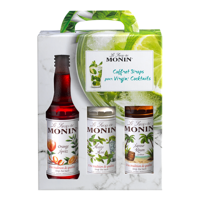 MONIN Coffret Sirops cocktail sans alcool 750ML