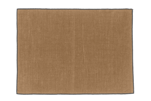 Haomy Set de table BORGO coloris tabac