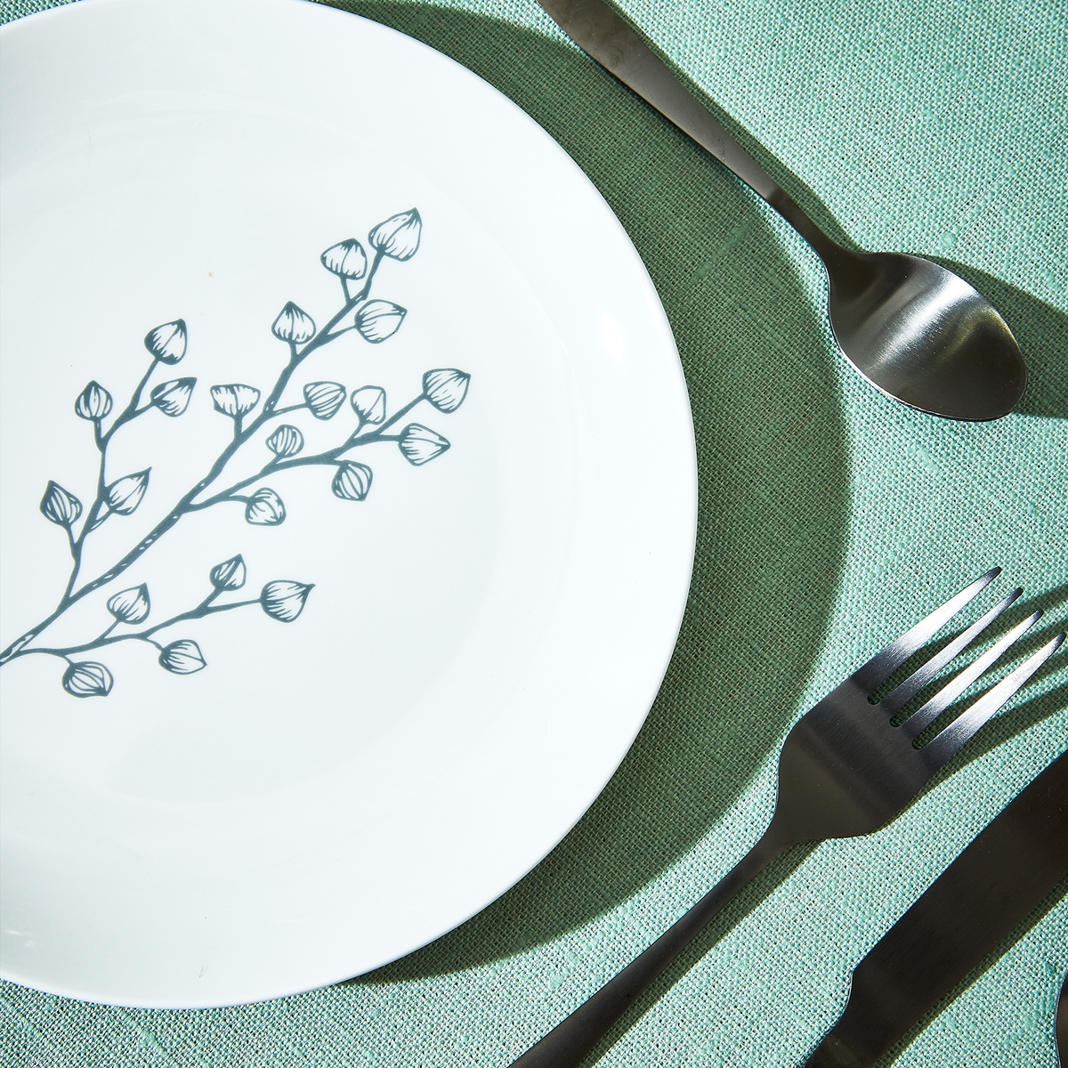 HAOMY Set de table Borgo Céladon