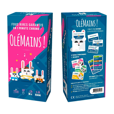 BLANC MANGER COCO Jeu de société Olémains Rose