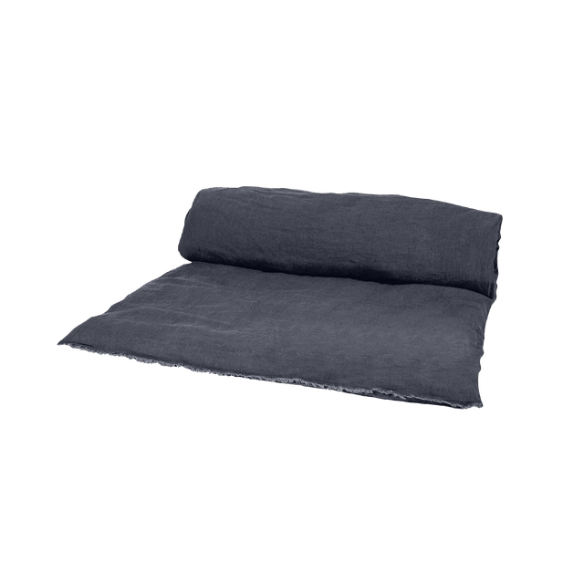 Haomy Housse d'édredon VITI coloris denim