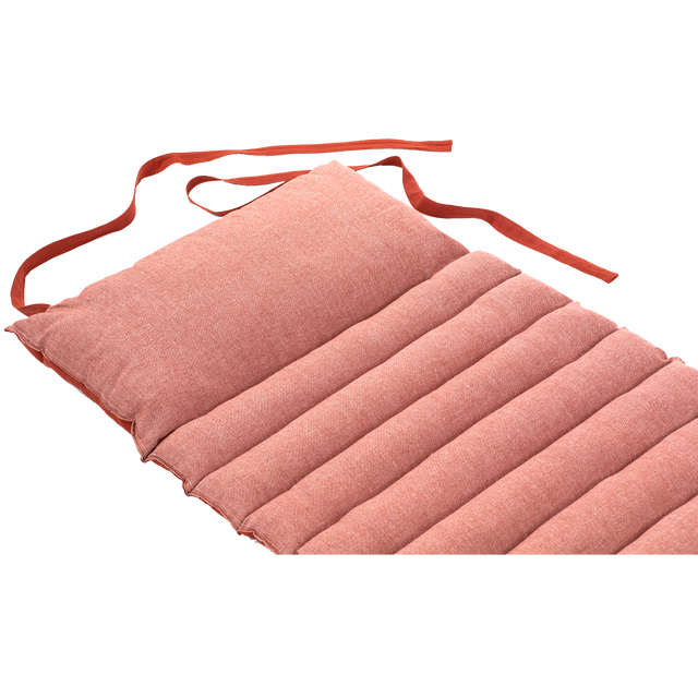 Coussin de sol LIVIA coloris rouge