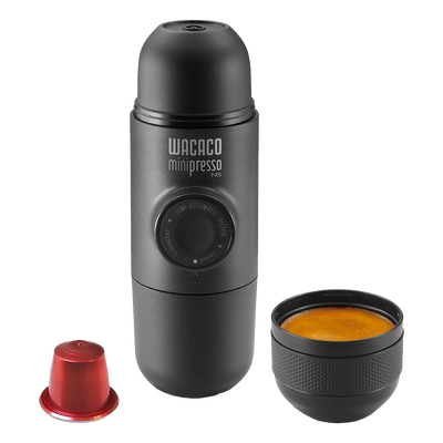 WACACO Machine à café Minipresso capsules Noir