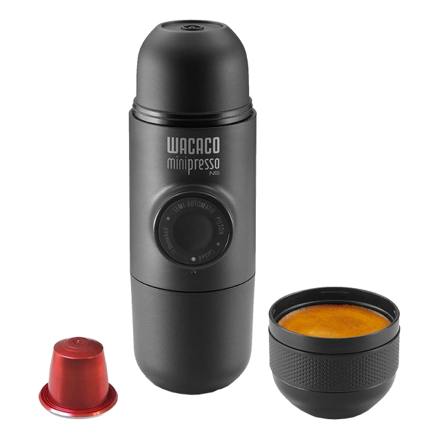 WACACO Machine à café MINIPRESSO CAPSULES coloris noir