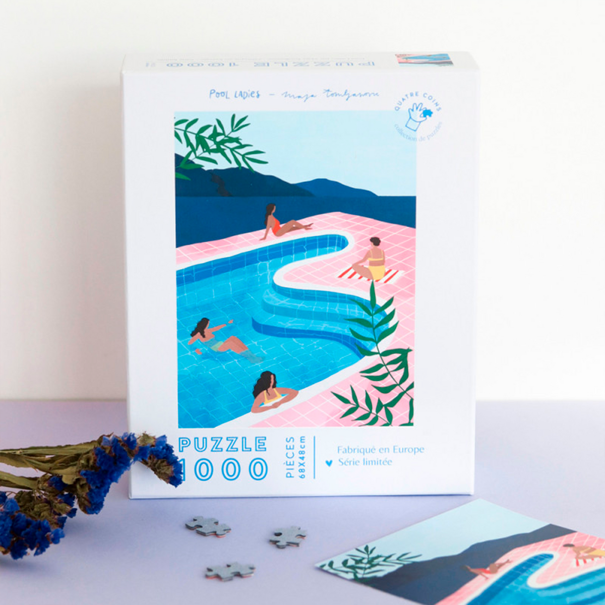 LA PETITE ÉPICERIE Puzzle Pool ladies Rose