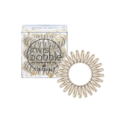 INVISIBOBBLE Élastique Original time to shine bronze pretty Transparent