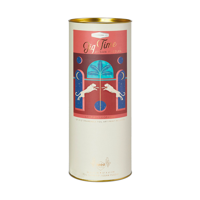 DESIGNWORKS INK Puzzle LÉOPARDS