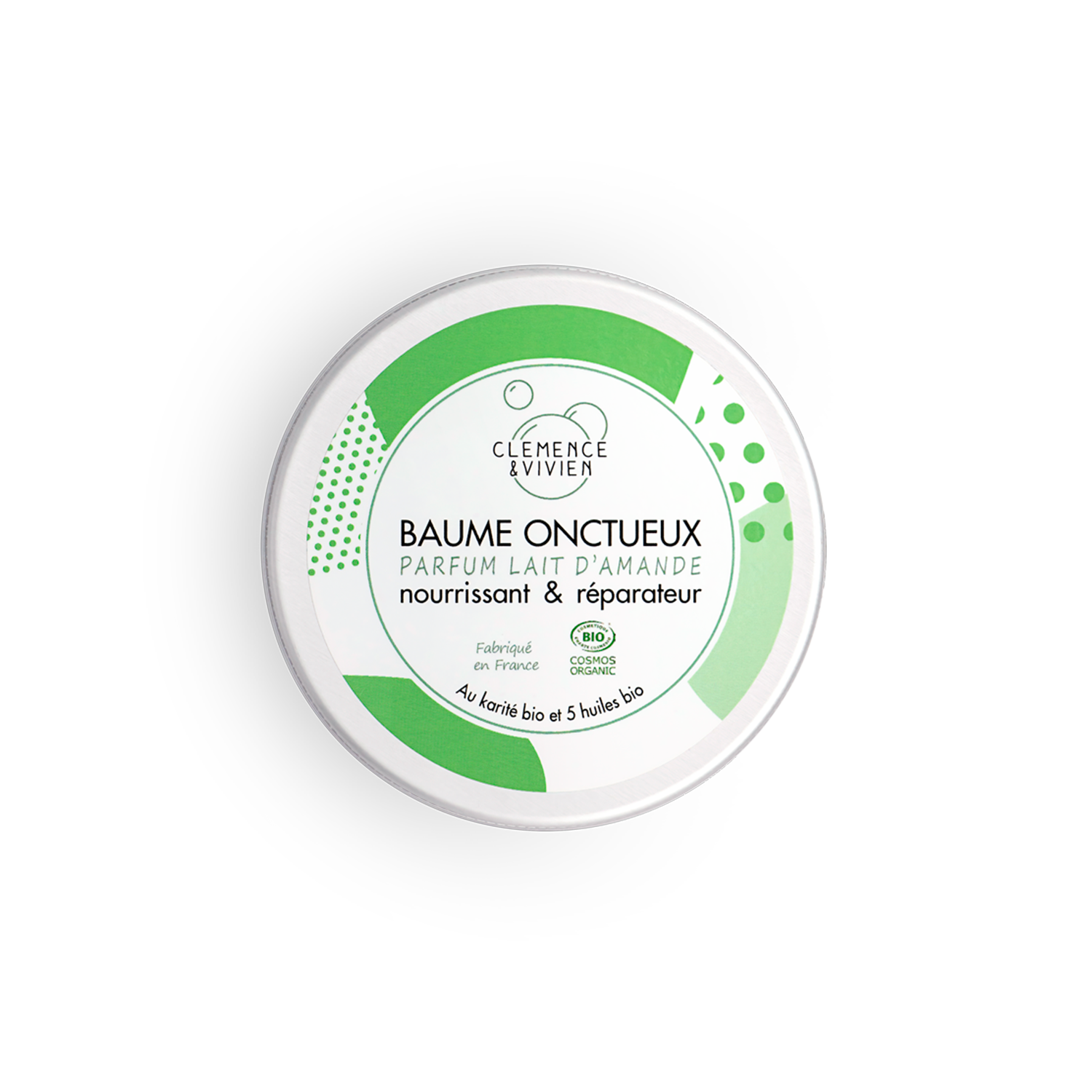 CLÉMENCE & VIVIEN Baume multi-usages Baume lait d'amande Vert Amande 150ML