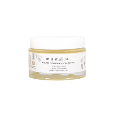 MINIMA(LISTE) Baume multi-usages Baume réparateur zones sèches visage Transparent 50ML