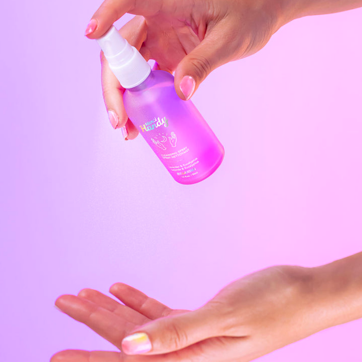 MERCI HANDY Gel mains Spray nettoyant relaxant Lavande et eucalyptus 50ML