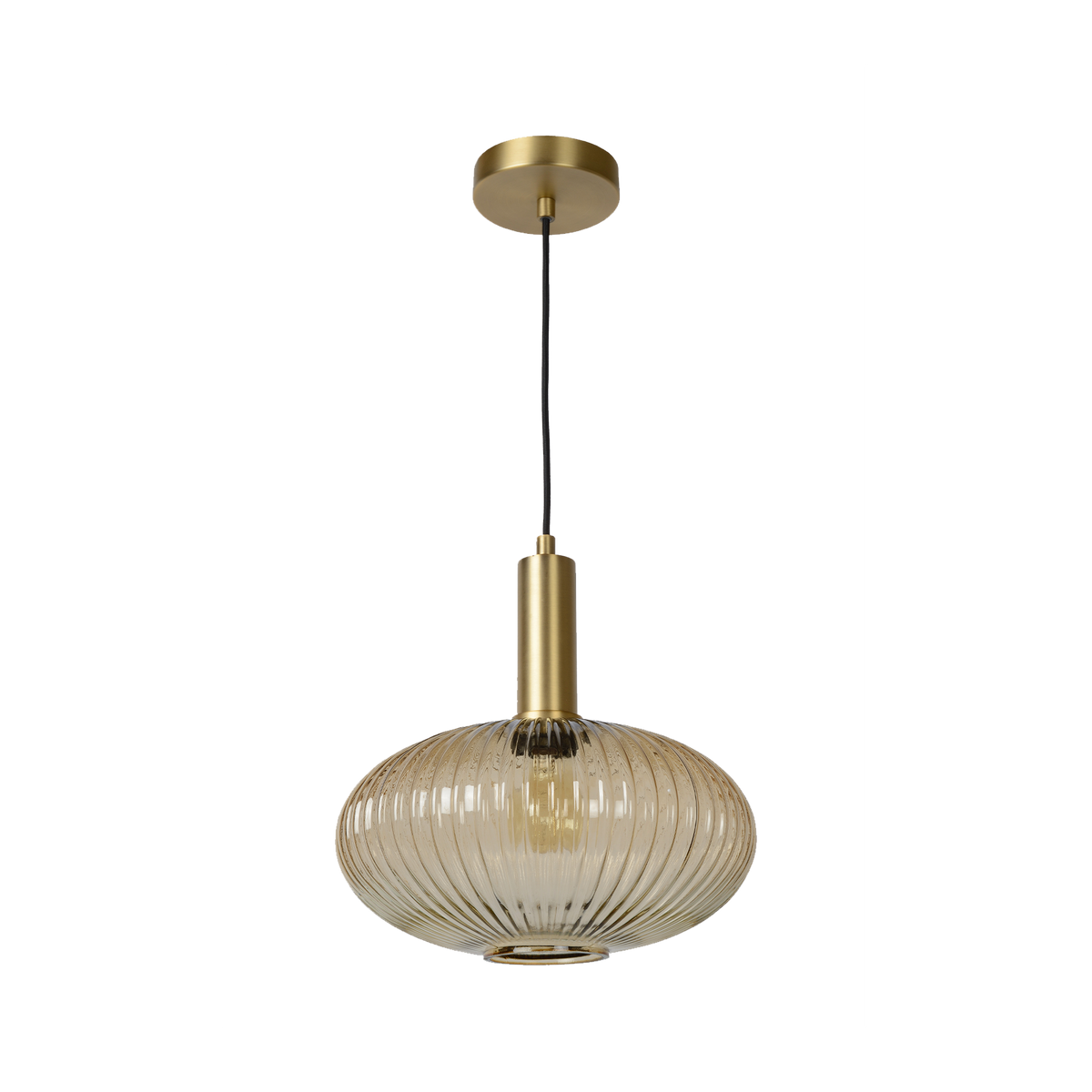 Suspension Maloto Or et transparent