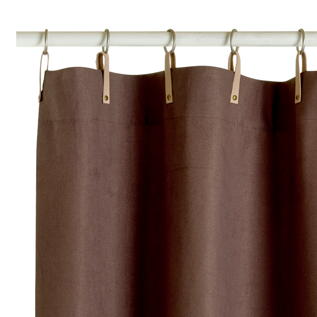 Rideau MOODY coloris brun 140 x 260 cm