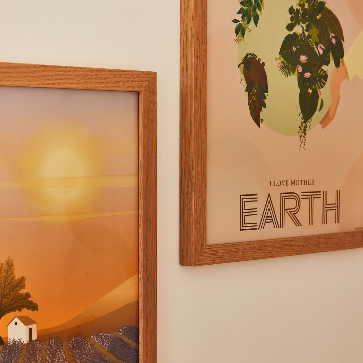 4MURS Cadre photo Chêne Chêne