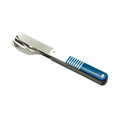 AKINOD Coffret couverts 12h34 marinière Bleu