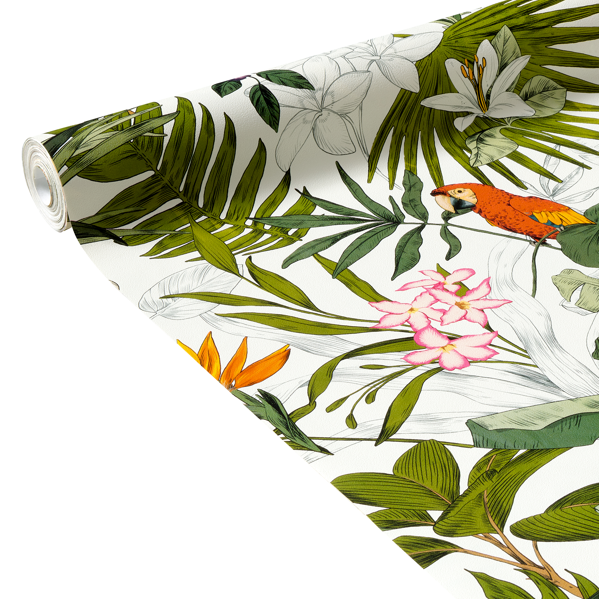 Papier peint intissé Paradise Multicolore