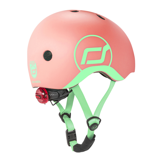 SCOOT & RIDE Casque de protection KIDS XS coloris pêche