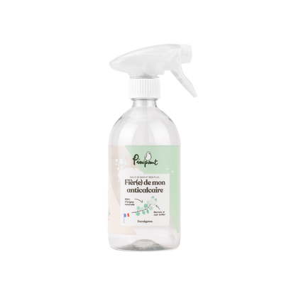 PIMPANT Bouteille rechargeable Contenant anti-calcaire Vert 500ML