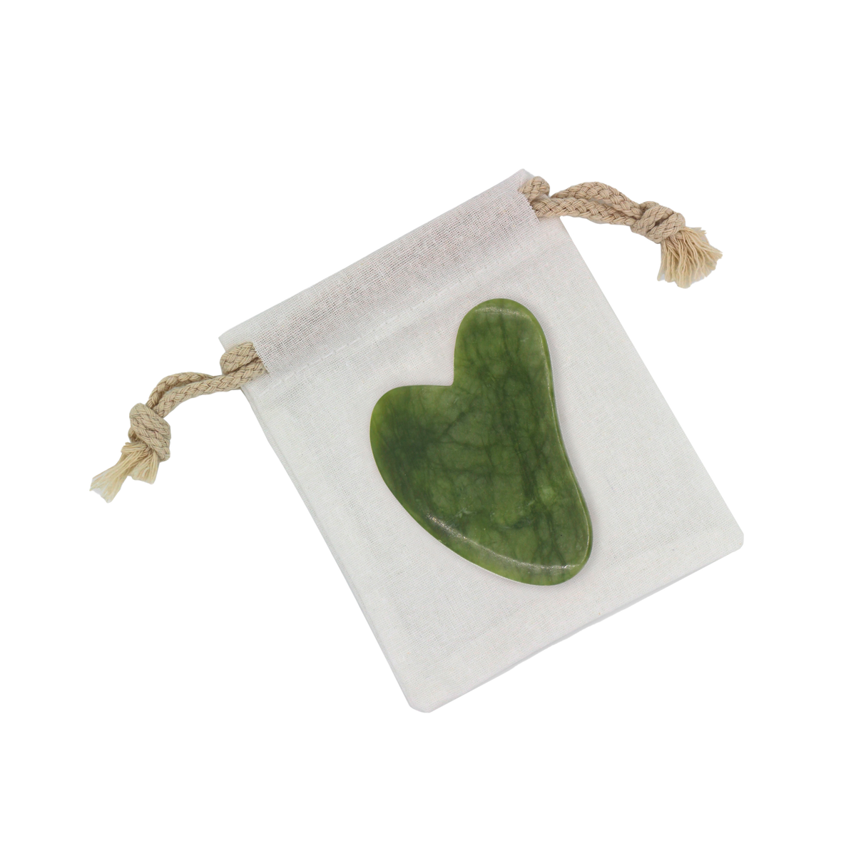 Accessoire de massage Guasha jade Vert