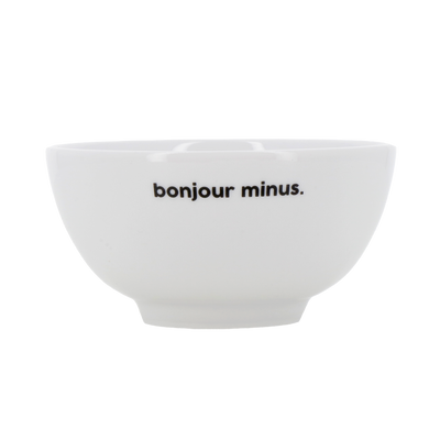 FÉLICIE AUSSI Bol Bonjour minus Blanc 300ML