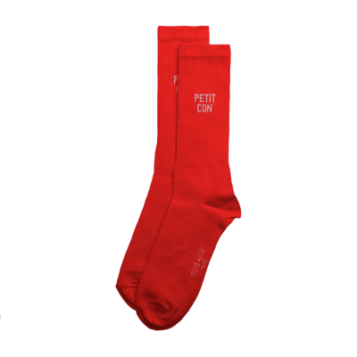 FÉLICIE AUSSI Chaussettes Petit con Rouge