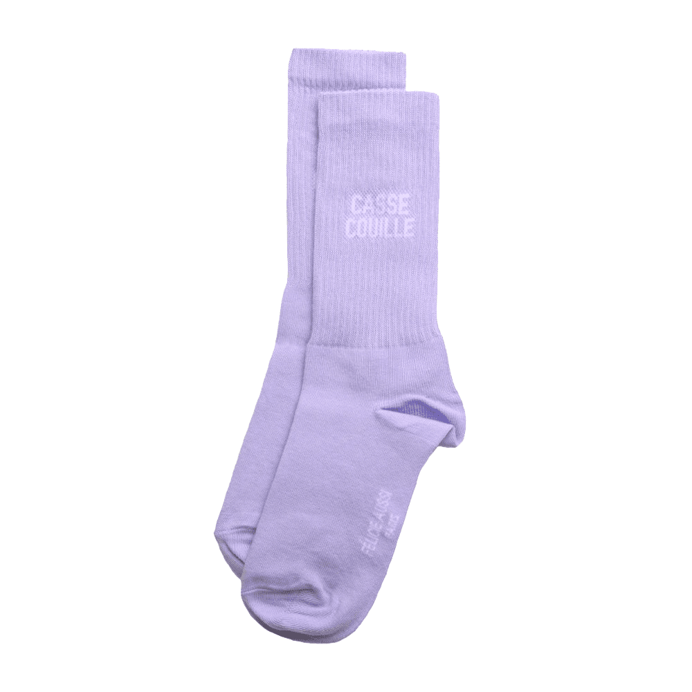 FÉLICIE AUSSI Chaussettes Casse-couille Mauve