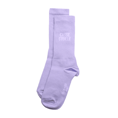 FÉLICIE AUSSI Chaussettes Casse-couille Mauve
