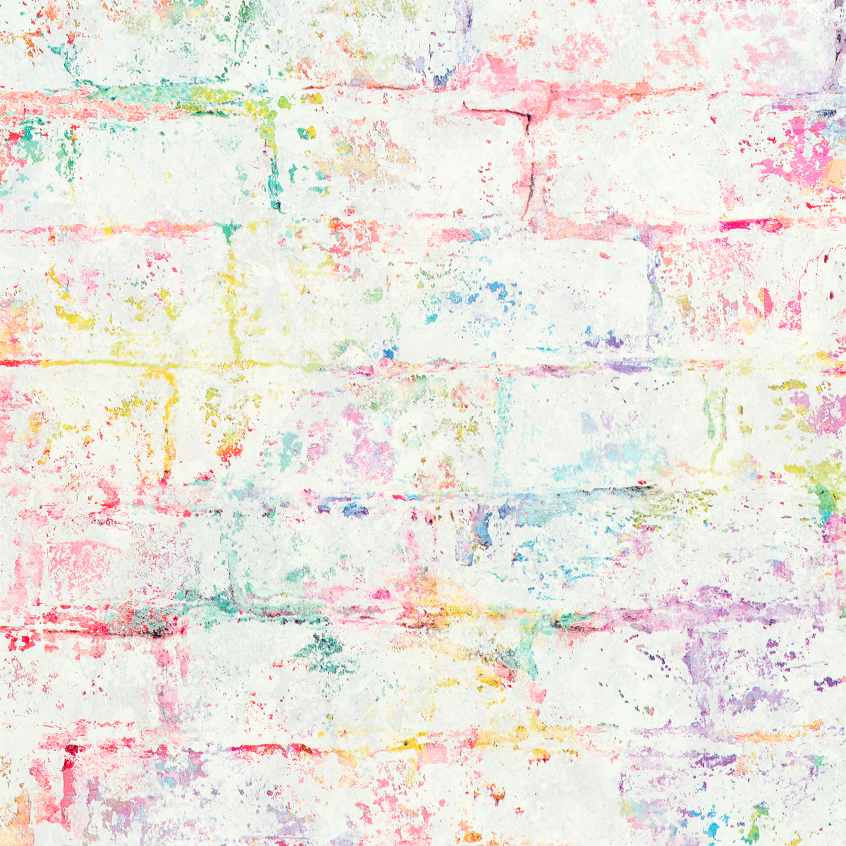 Papier peint intissé Joy Multicolore