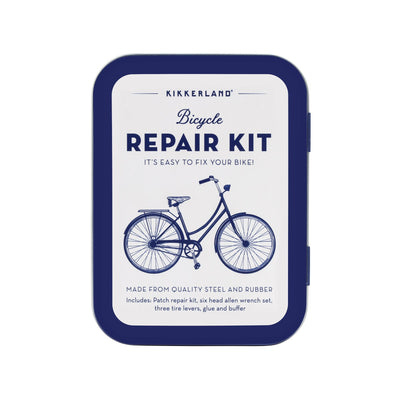 KIKKERLAND Kit Réparation vélo Blanc