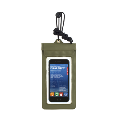 KIKKERLAND Porte-téléphone Pochette pour smartphone waterproof Vert