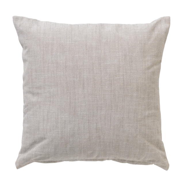 Coussin NATY coloris beige 45 x 45 cm