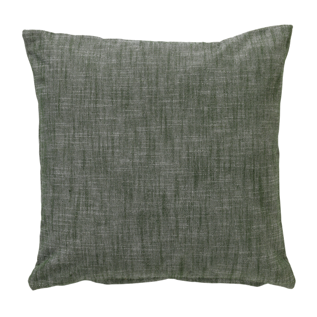 Coussin NATY coloris olive 45 x 45 cm