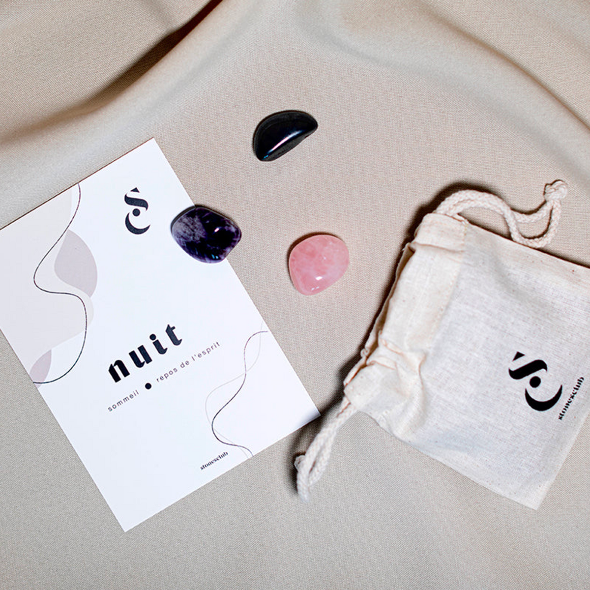 STONES CLUB Kit lithotérapie Nuit - lithotherapie