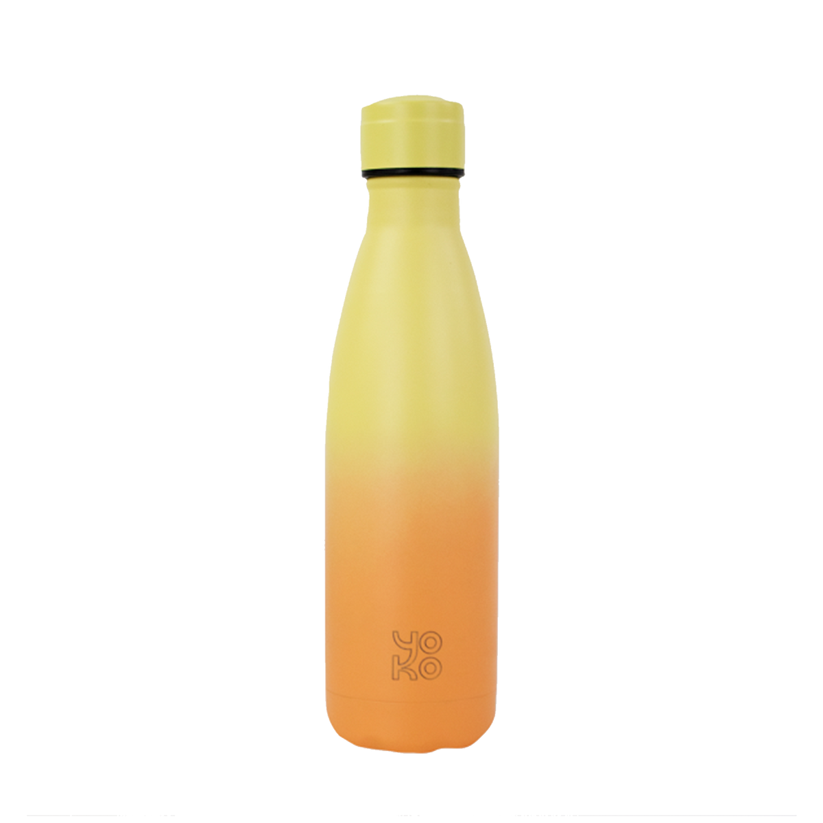 YOKO DESIGN Gourde isotherme Sorbet agrumes Jaune 500ML