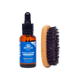 BIG MOUSTACHE Soin barbe Kit indispensable du barbu Bleu / brun 30ML