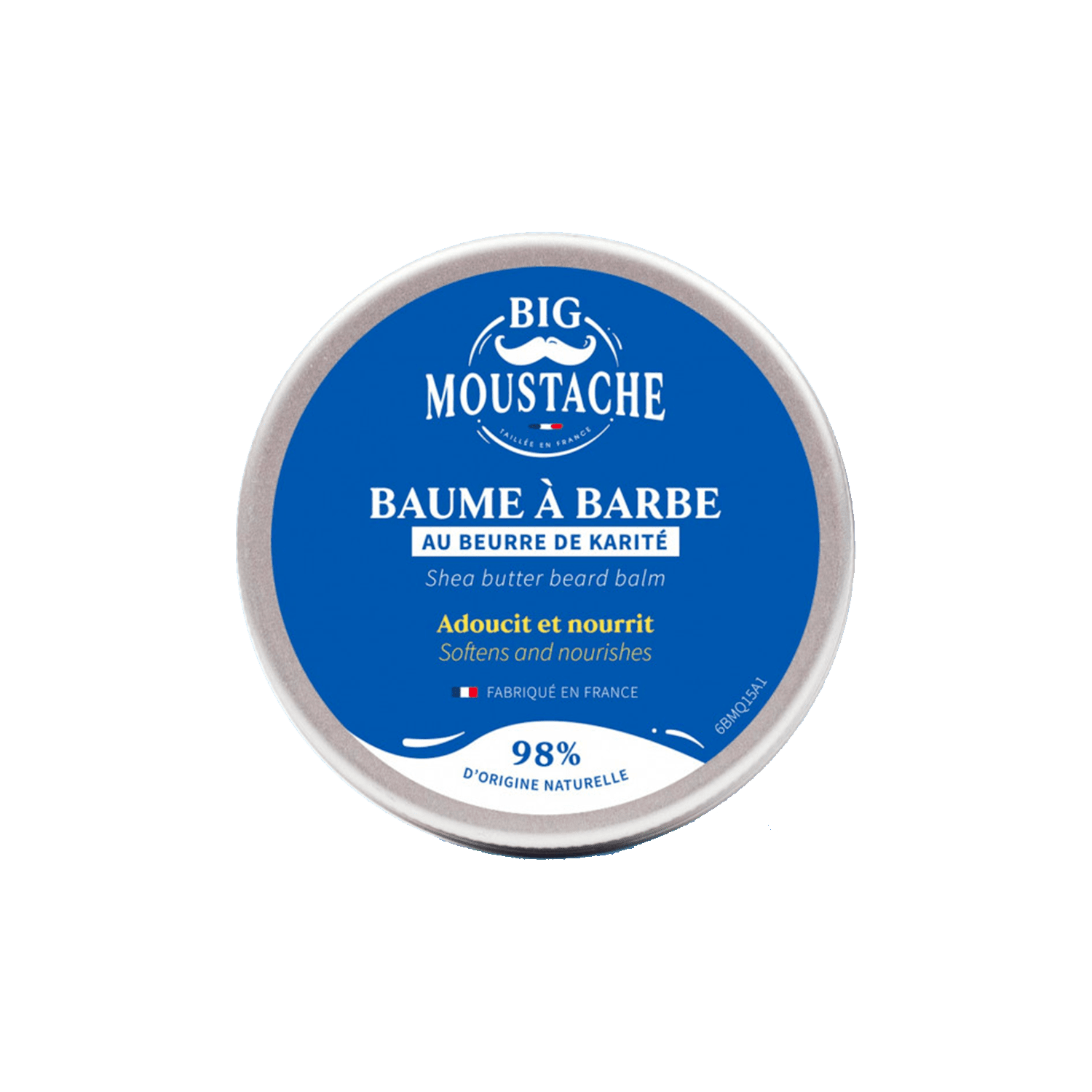 BIG MOUSTACHE Soin barbe Baume Bleu 50ML