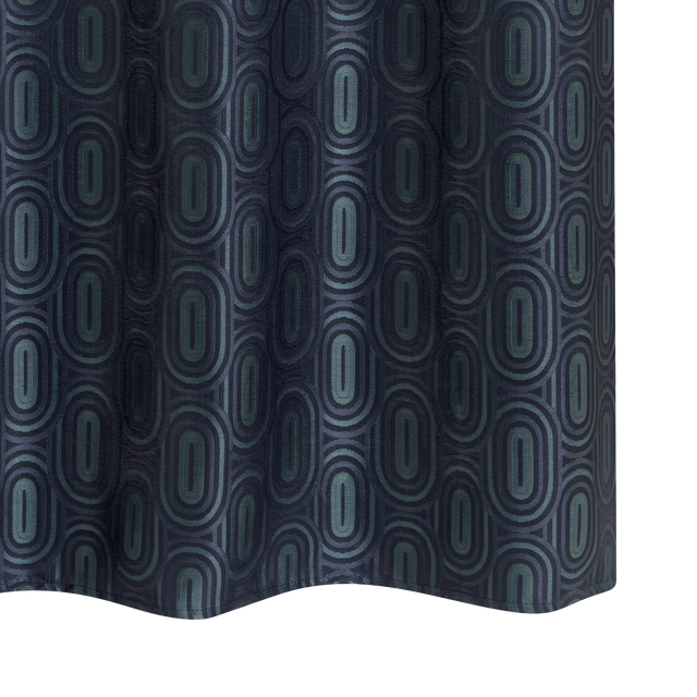 Rideau NAJDA coloris bleu nuit 140 x 260 cm