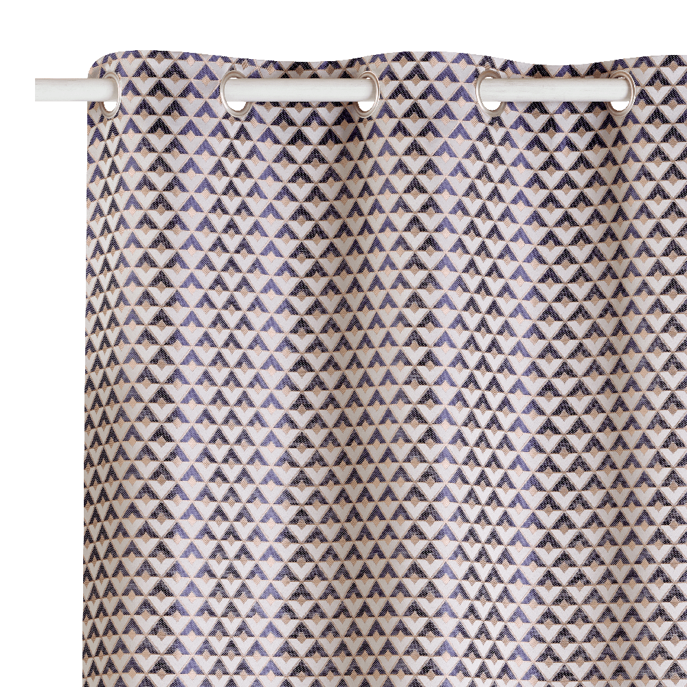 Rideau Kapria Bleu nuit