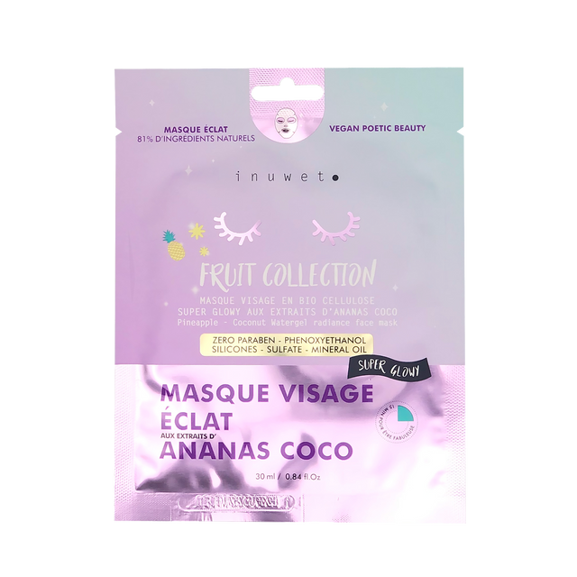 Inuwet Masque VISAGE ÉCLAT ANANAS / COCO