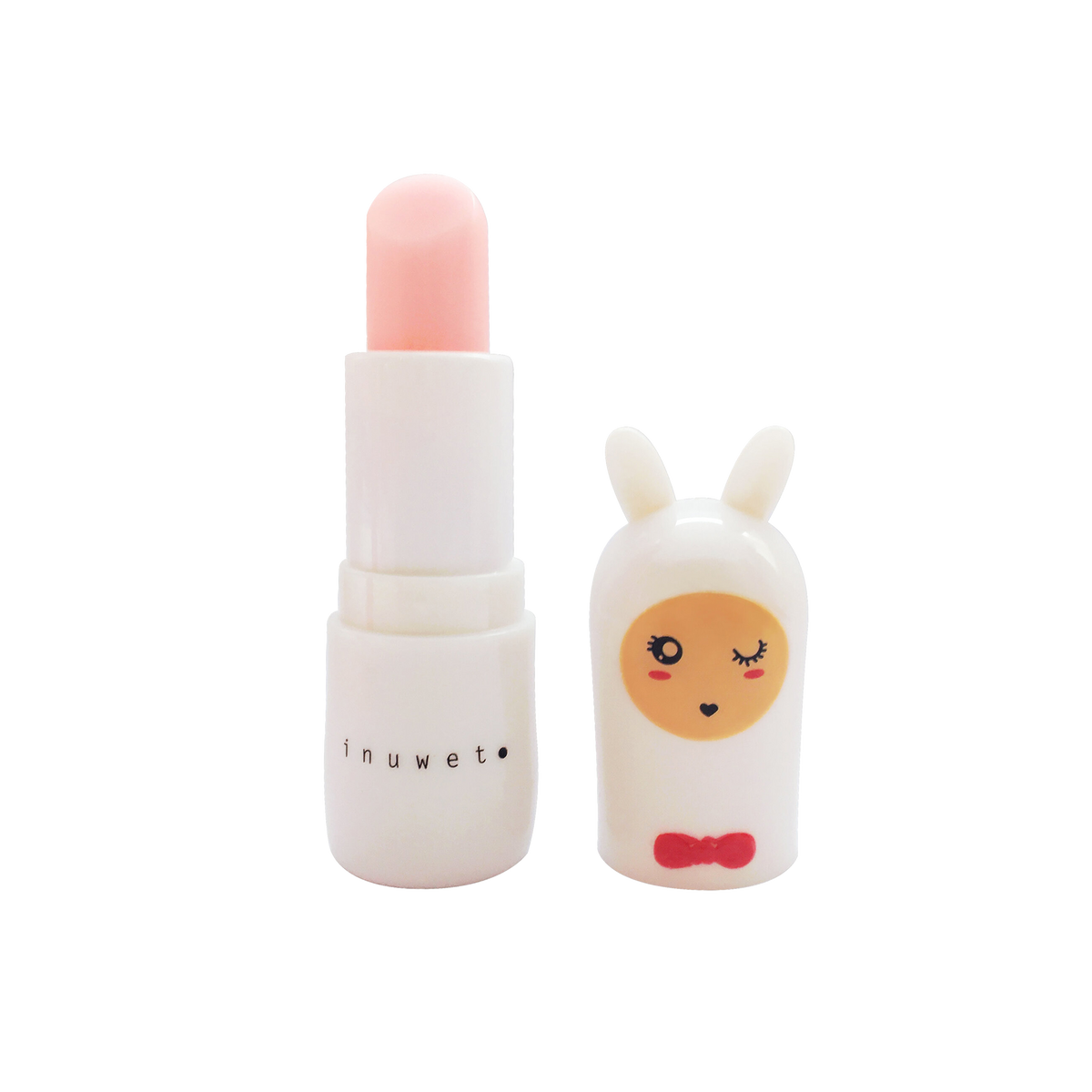INUWET Baume à lèvres Lapins / barbe a papa Blanc Barbe a papa 3,5G