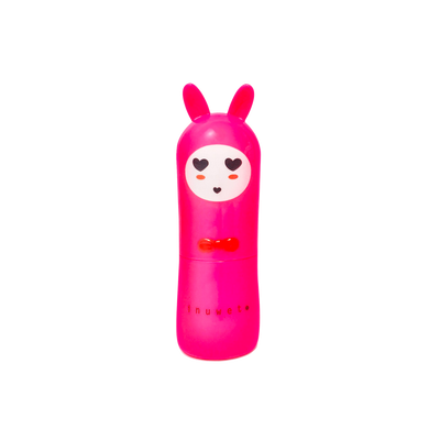 INUWET Baume à lèvres Lapins / cerise Rose Cerise 3,5G