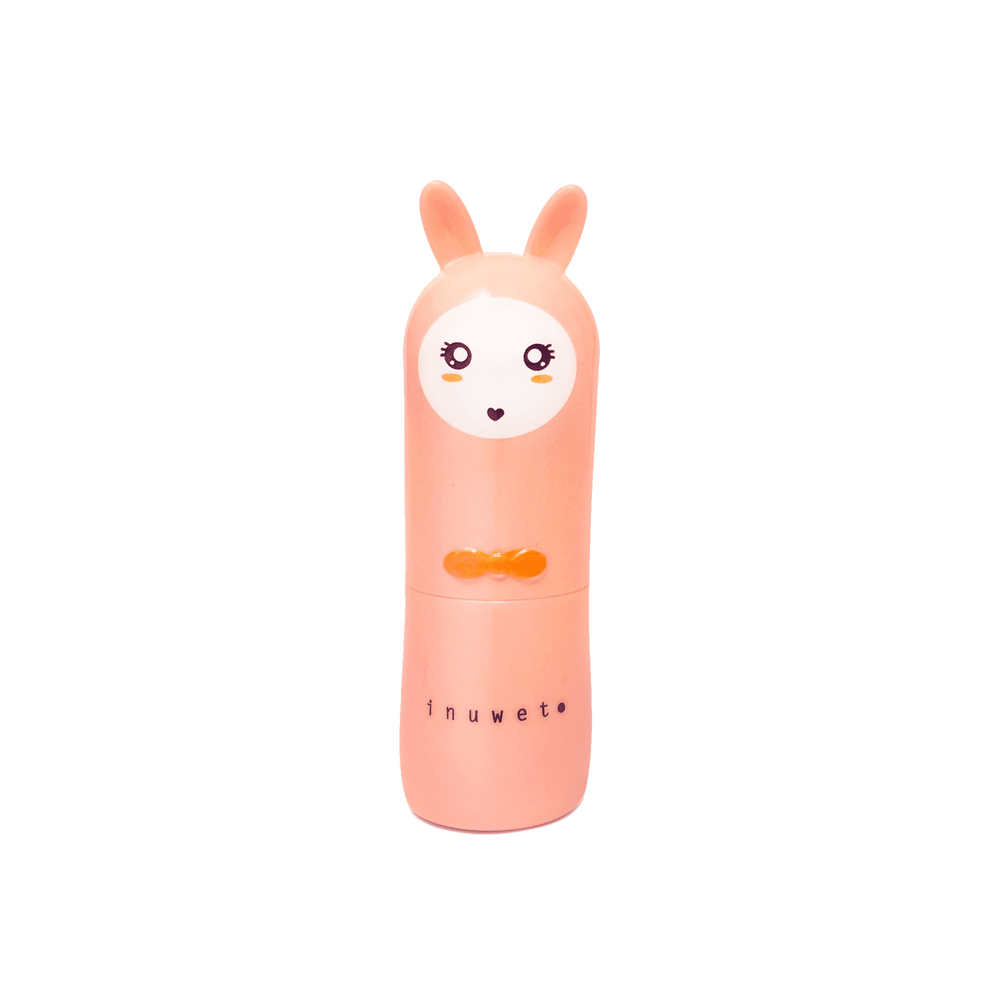 INUWET Baume à lèvres Lapins / vanille-coco Orange Vanille-coco 3,5G