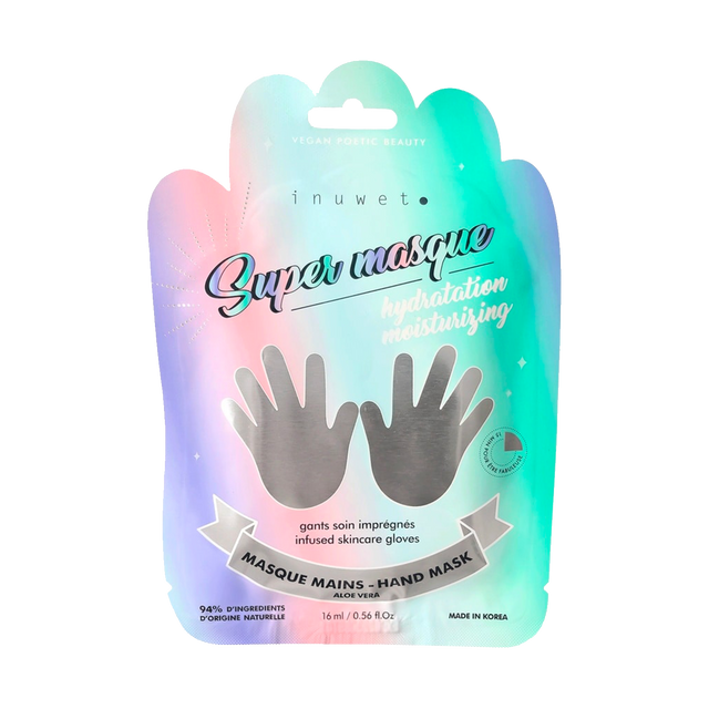 Inuwet Masque MAINS DOUCES – HYDRATATION ALOE VERA