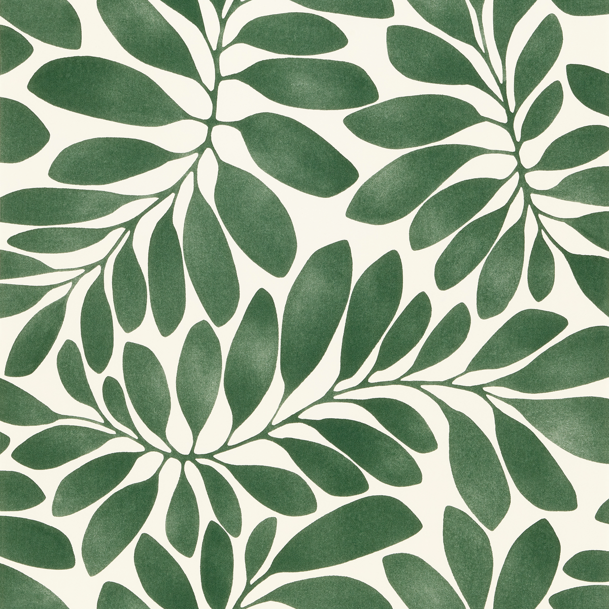 Papier peint intissé Eveleen Vert anglais