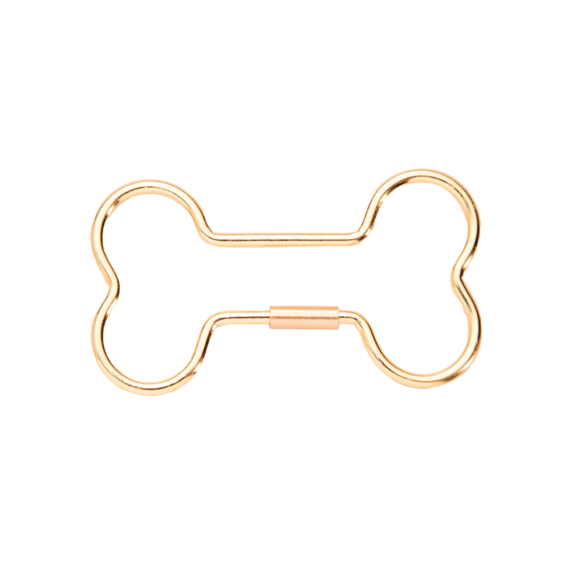 DONKEY Porte-clés Os Or